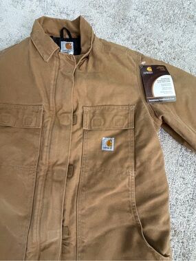 NEW Vintage Carhartt Sandstone Duck Canvas Jacket - Tan